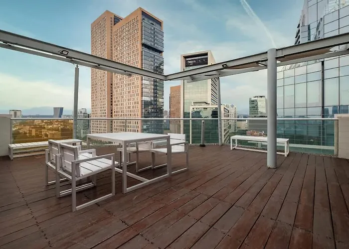 Polanco 2br Skyline Balcony Gym & Sauna