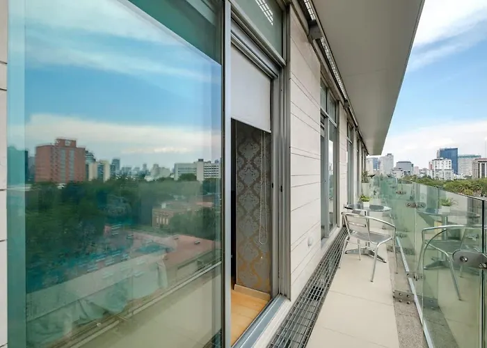 Polanco 2br Skyline Balcony Gym & Sauna Mexico City